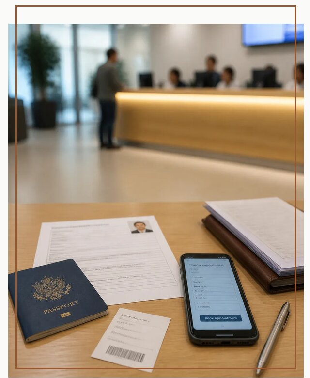 Запись в визовый центр в Новотроицке для подачи документов