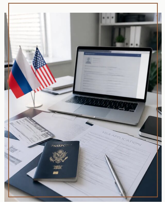 Оформление визы в США для туристов и бизнеса в Новотроицке