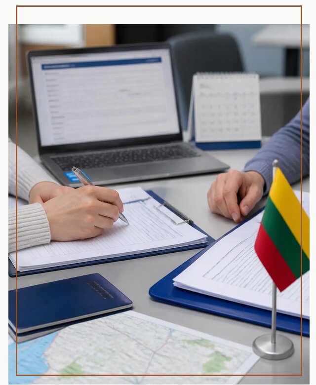 Профессиональное оформление визы в Литву для поездки в Новотроицке