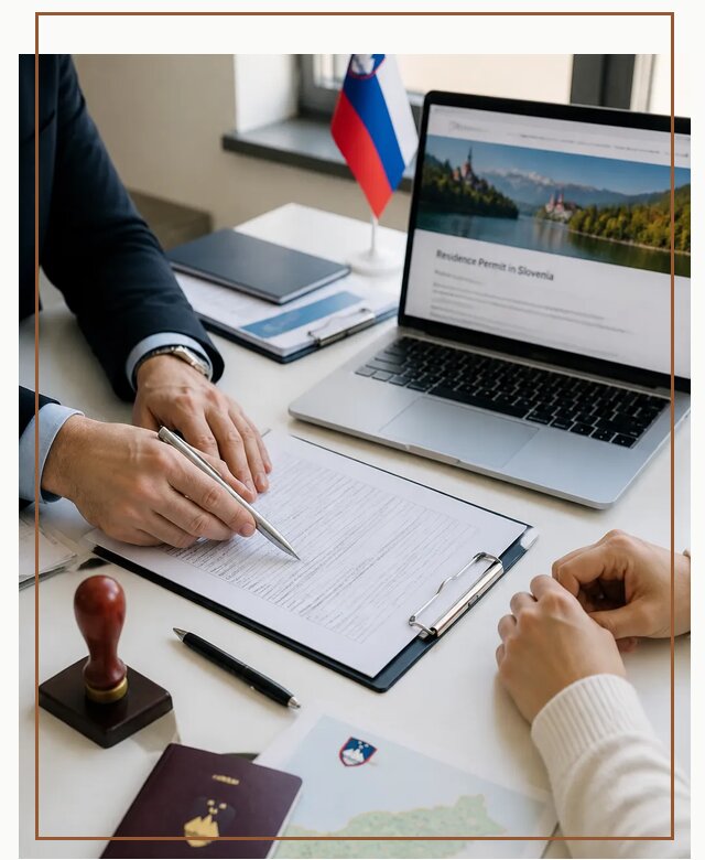 Оформление вида на жительство в Словении под ключ в Новотроицке
