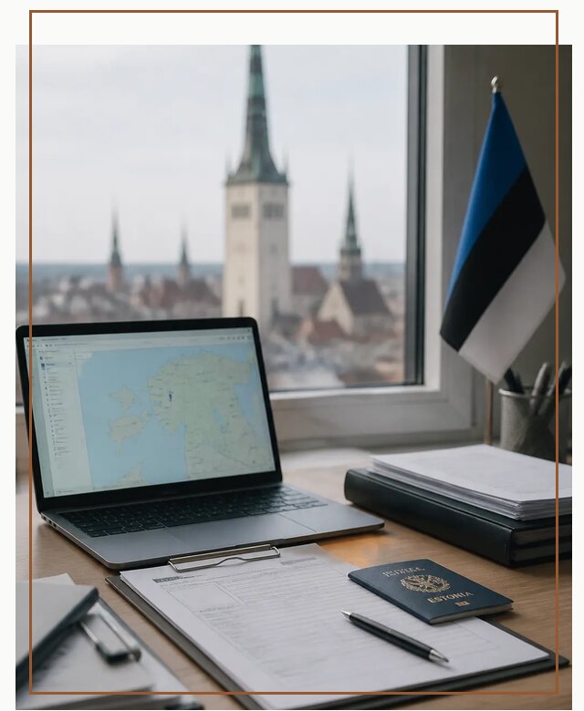 Оформление ВНЖ в Эстонии в Новотроицке по цене от 47106 р. | Гиперактив-Нвт