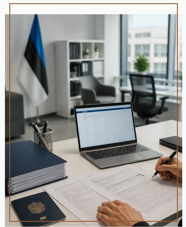 Оформление ВНЖ в Эстонии для переезда и легального проживания в Новотроицке